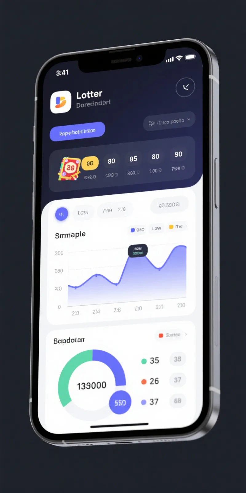 好球彩票 APP 界面展示
